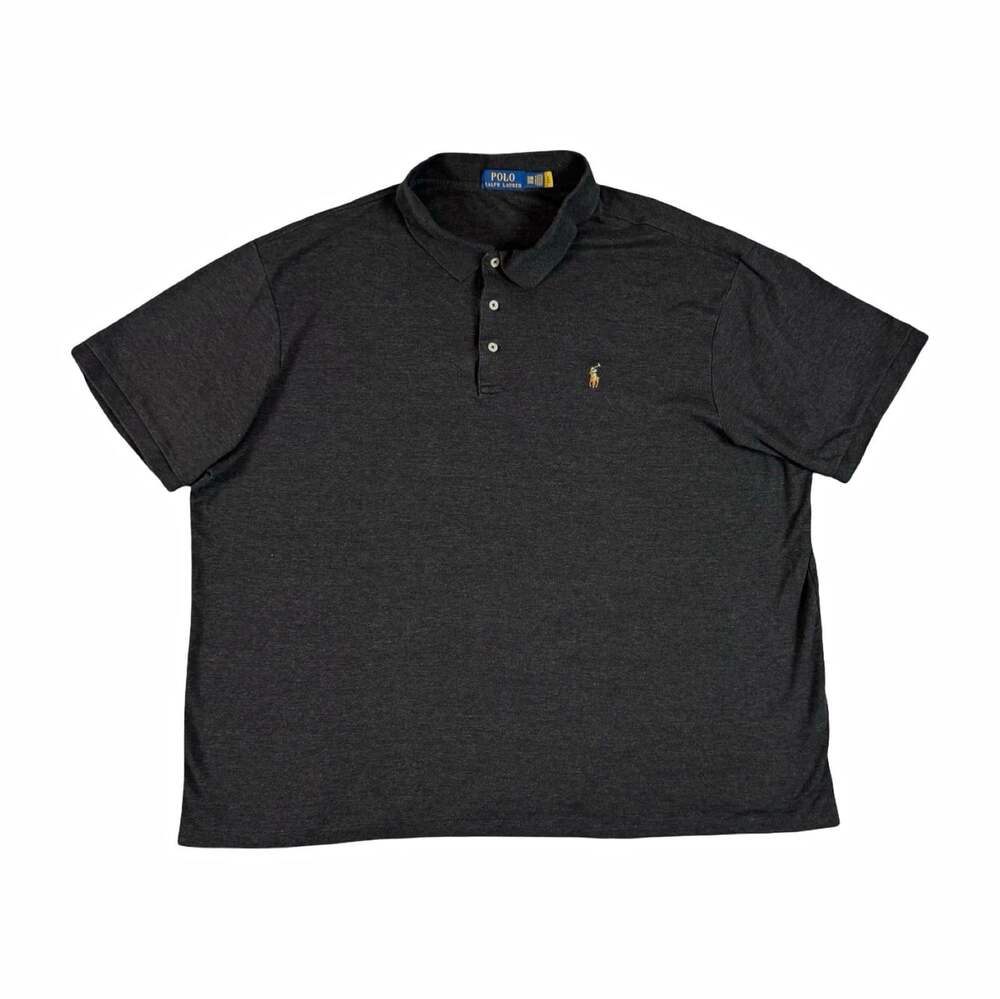 Polo Ralph Lauren Men’s Big & Tall Colorful Pony Cotton Polo Shirt Short Sleeve